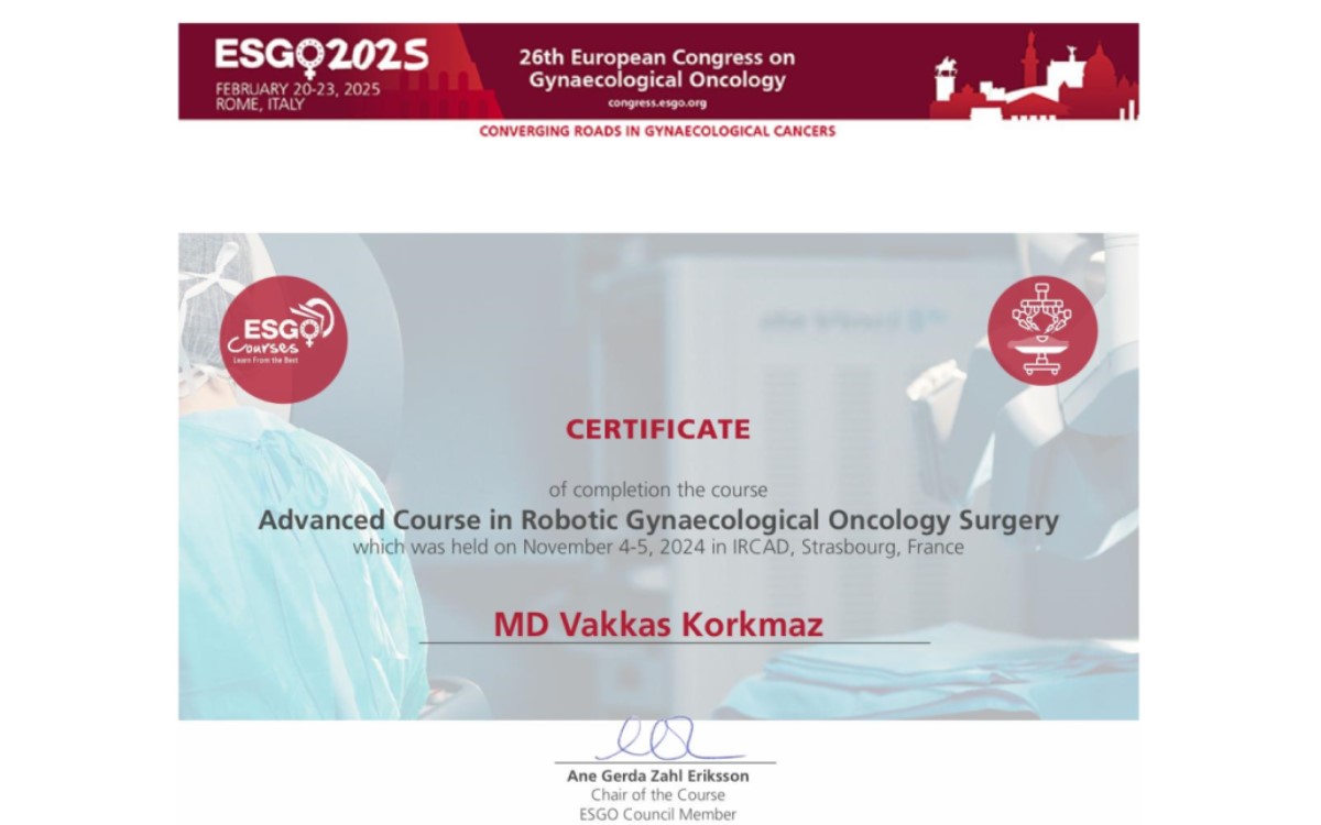 İleri Düzey Robotik Cerrahi Eğitimi